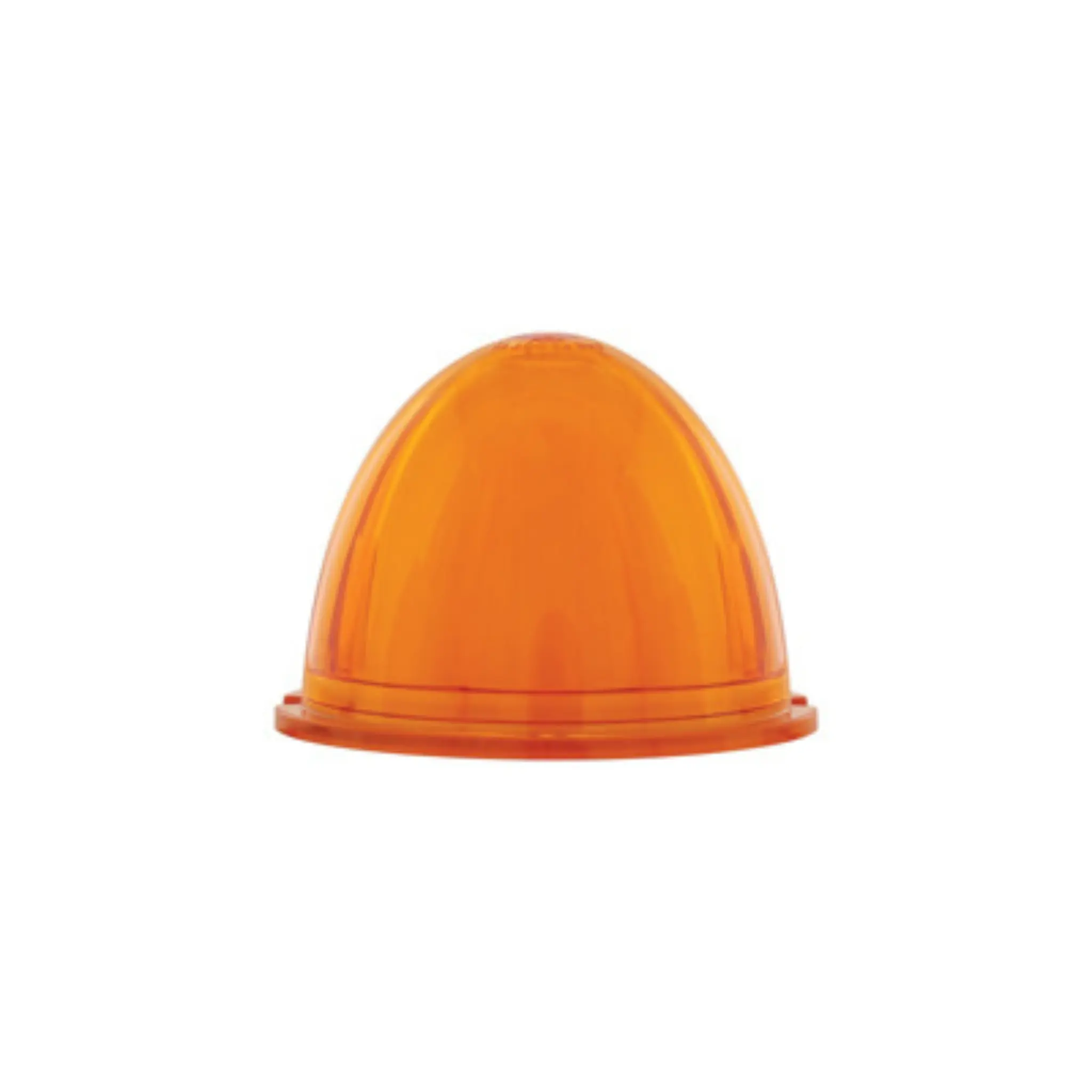 United Pacific Round Cab/Auxiliary Light - 9 High-Output LEDs, Dual-Function GloLight Watermelon, Amber or Red, Custom Show Light, DOT Compliant