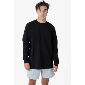 1807GD Mix - 6.5oz Long Sleeve Garment Dye Crew Neck T-Shirt