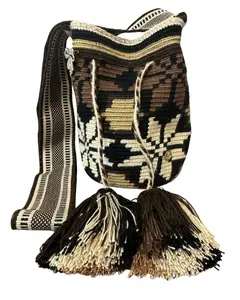 WAYUU BAG MEDIUM BROWN STAR