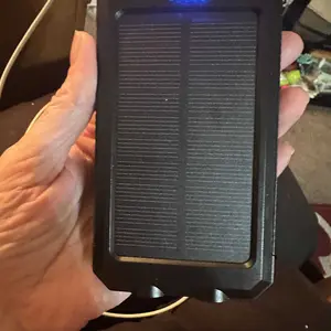 Product Review of 10000mAh Portable Solar Power Bank, Dual USB Output Port Waterproof Power Bank with LED Light, Solar Phone Charger Compatible with iPhone & Android #TOP PICKS from M**7