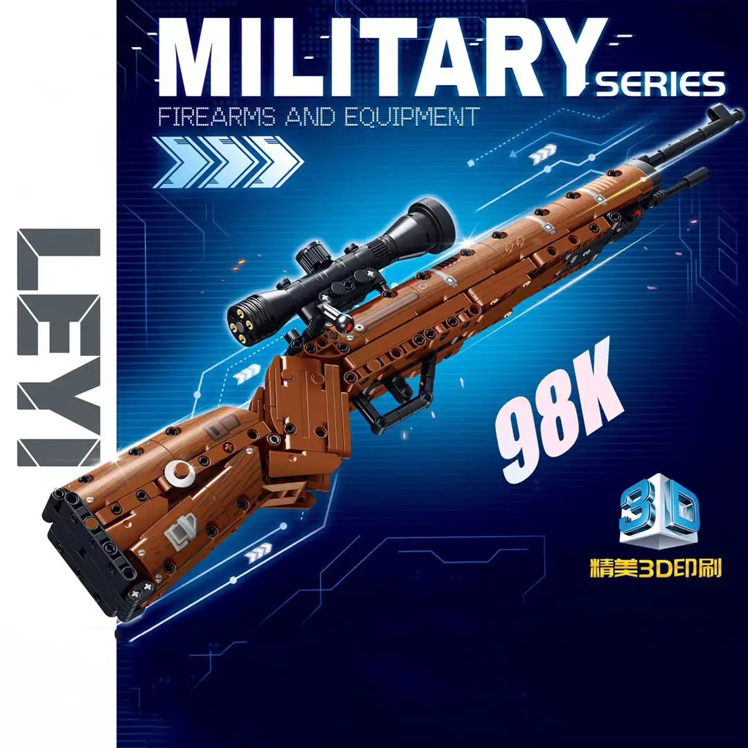 The ak47 toy pistol weapon assembly model boy birthday gift