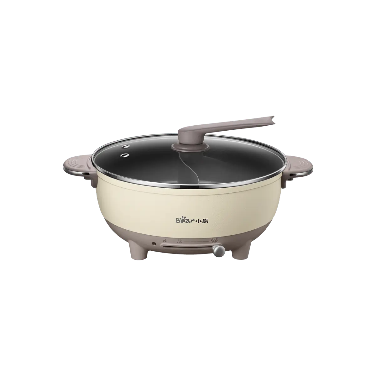 Bear BEAR 6.0L Electric Hot Pot - Multi-Functional Non-Stick Cooker for Home Use