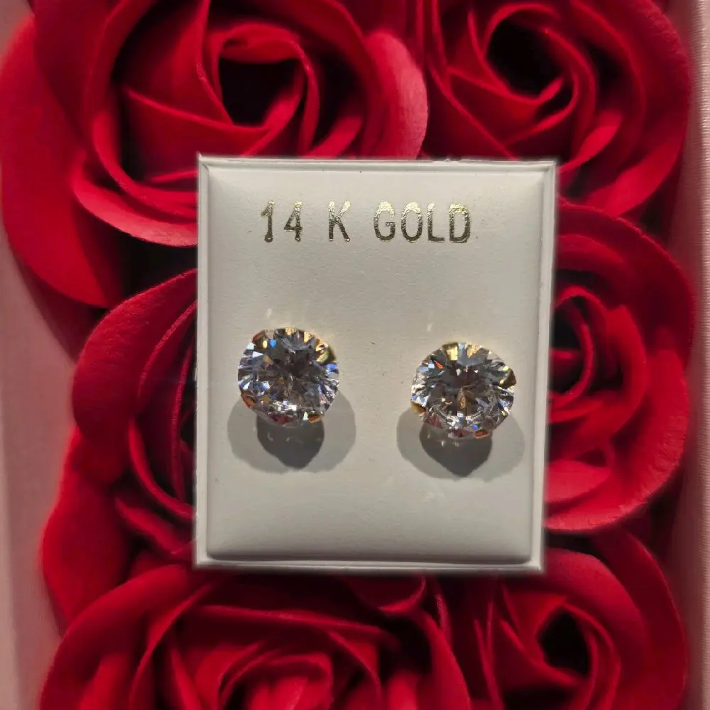 Broquel oro 14k