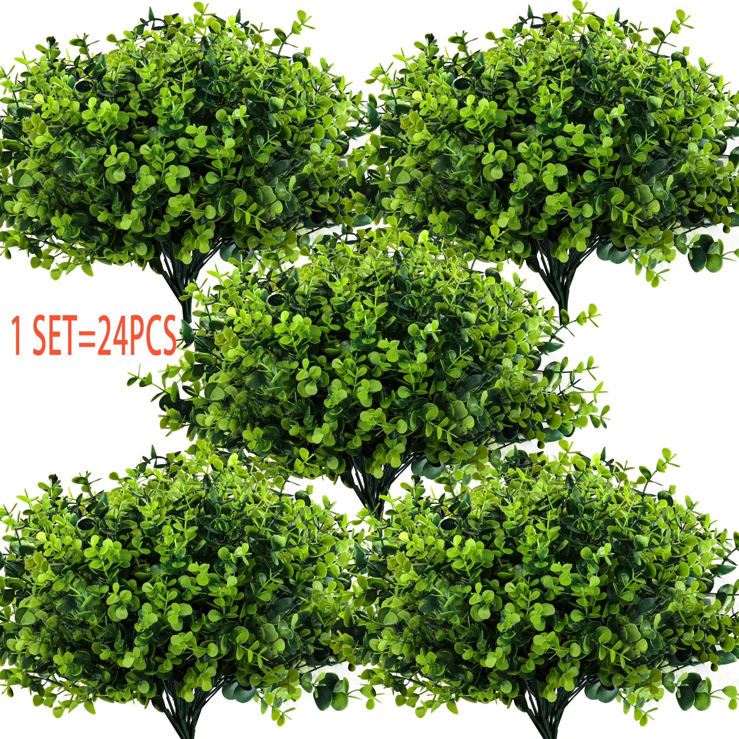 Artificial Flower Plants(20pcs), Fake Plant for Garden Porch, Colorful Fake Decorative Bouquet for Home Garden Party Wedding Decor