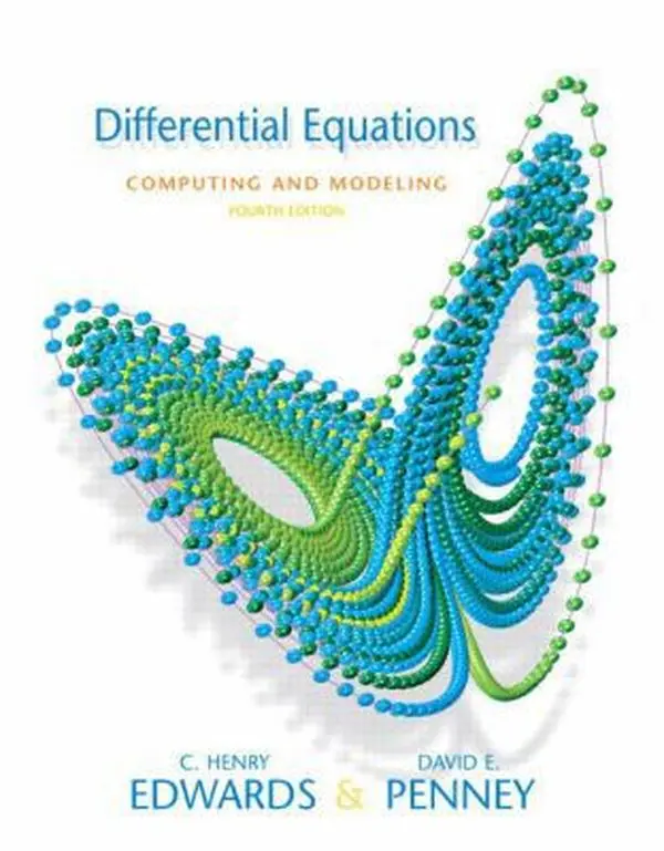 USED Book - Differential Equations Computing and Modeling (4th Edition) by C. Henry Edwards (Hardcover) - english