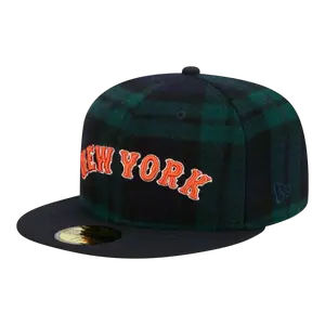 New Era New York Mets Plaid 59Fifty Fitted Hat Multi