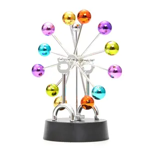 Perpetual Motion Machine, Electronic Ferris Wheel Balance Toy Tabletop Decorative Ornaments Office Desk Home Decoration Gift Toy ideal birthday Adult Fidget