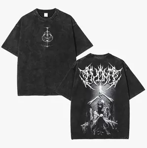 valentine shirts Midra Elden Ring Unisex Metal Style Game Shirt Vintage Clothes Washed Tee Unisex Oversize Heavyweight Cotton T-shirt for Game Fans, Graphic Tees, Men Gifts Apparel Classic Menswear Soft