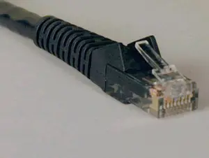 Tripp Lite 3Ft Cat6 Gigabit Black Snagless Patch Ca N201-003-Bk