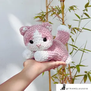 Crochet cat and bunny PATTERN bundle 3 in 1: Sweetie Fluffy