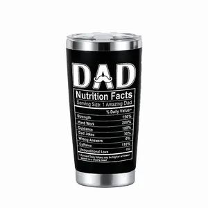 Fathers Day Gift for Dad,Funny Dad Birthday Gift from Daughter Son Kids, 20oz Stainless Steel Tumbler,Husband Men Gift on Father's Day Christmas,Perfect Gift for Coffee Lovers, Friend, Family,Fathers