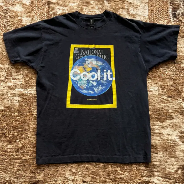 [ On Sale 55% ] Cool It Earth Shirt Retro Science Magazine Graphic Tee Heavy Cotton Climate Change Awareness Save Planet Top Eco Friendly Earth Day Gift