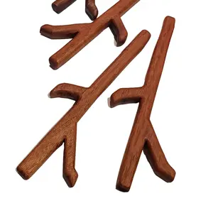 Cotton Candy Crafts Gorilla Tag Mod Stick - Solid African Hardwood Handmade Ornament Gaming and Decoration