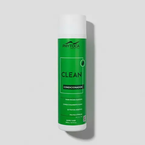 Phytoca Clean Conditioning Conditioner for Oily Hair - 300ml Unisex Daily Haircare Liquid, Plant-Based Hydrating Formula with Amino Acids, Gentle Hypoallergenic, 2min Massage Restores Softness & Long-Lasting Shine, Citrus Scent, Post-Treatments Use