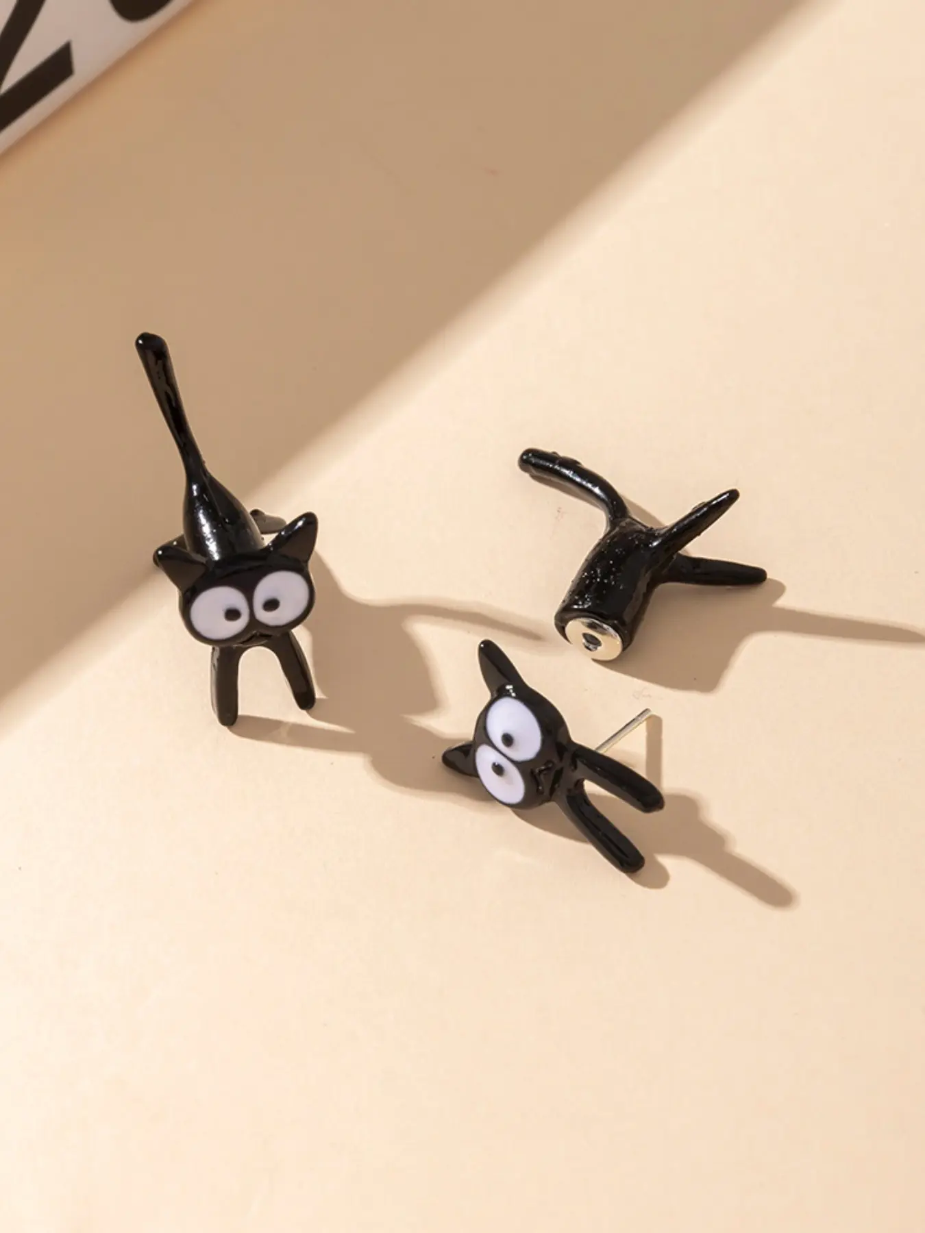New Fashion Versatile Cat Ear Studs, Trendy Hot Selling Earrings for Women, Stylish Pet Design Jewelry Accessories