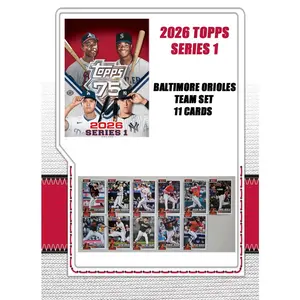 2026 Topps Series 1 Baseball Card Team Set Baltimore Orioles Basallo RC Henderson Holliday