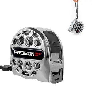 25 FT / 7.5 M Stainless Steel Retractable Tape Measure – Double-Sided Scale, Heavy-Duty for Construction, Woodworking & Household Use​ cinta para medir multifuncional metric Waterproof Tools Father's Day Gifts measurement tool ruler