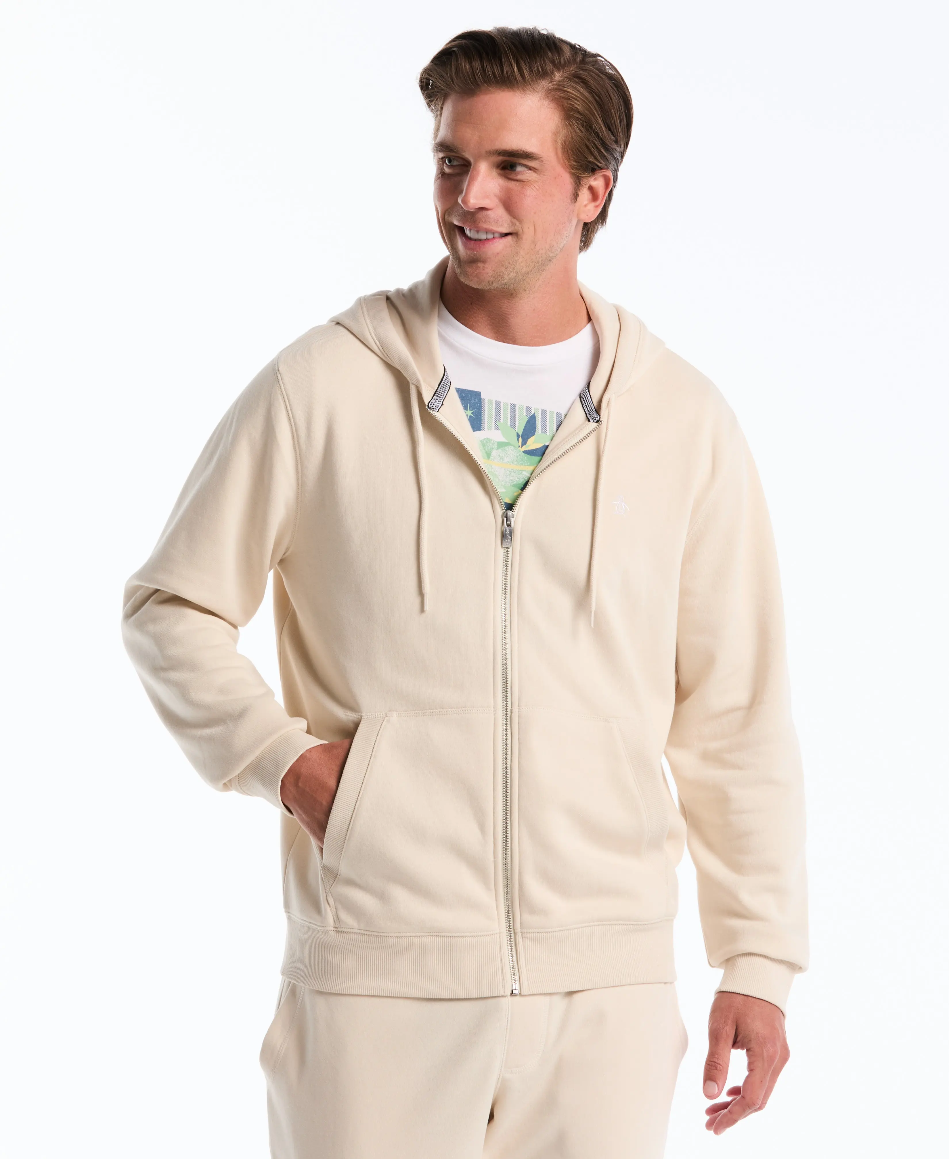 Embroidered Pete Full Zip Hoodie
