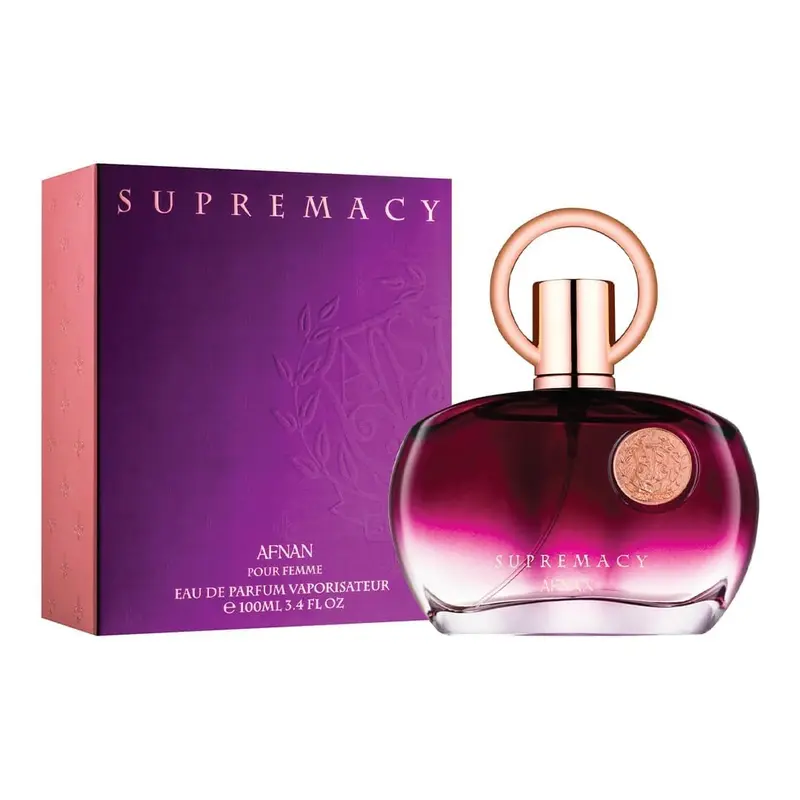 AFNAN Supremacy Purple for Women Eau de Parfum Spray, 3.4 Ounce Perfume Fragrance Fruity Amber