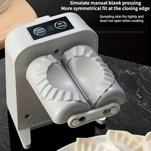 An electric dumpling machine, new rechargeable automatic dumpling making machine, household electric dumpling making mold, can make 1,500 dumplings after being fully charged, small kitchen appliances and kitchen accessories