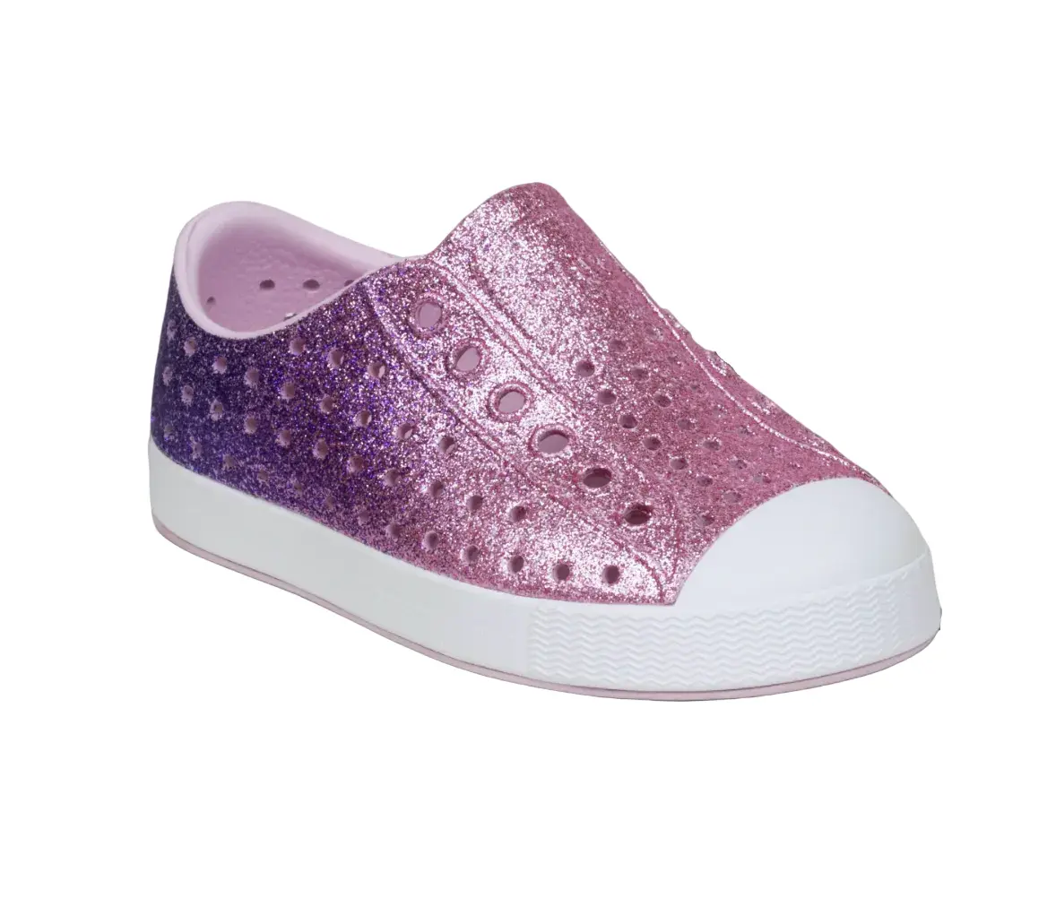 Pink & Purple Ombre Bio-Bling Native Shoes