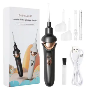 Adult Electric Earwax Removal Tool with Light, Rechargeable Earwax Cleaner, Earwax Remover, Perfect Mother's Day Gift, Ear Care Device