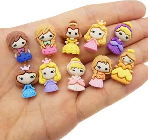 40-Pack Assorted Flat Back Mini Resin Princesses Cute Girls Embellishments 1-2cm DIY Scrapbooking Craft Making Flatbacks Phone Case Decors