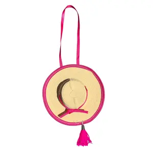 Sombrero Calentano Tierra Caliente de Carro-Mexican Hat for your Automobile-Hot Pink