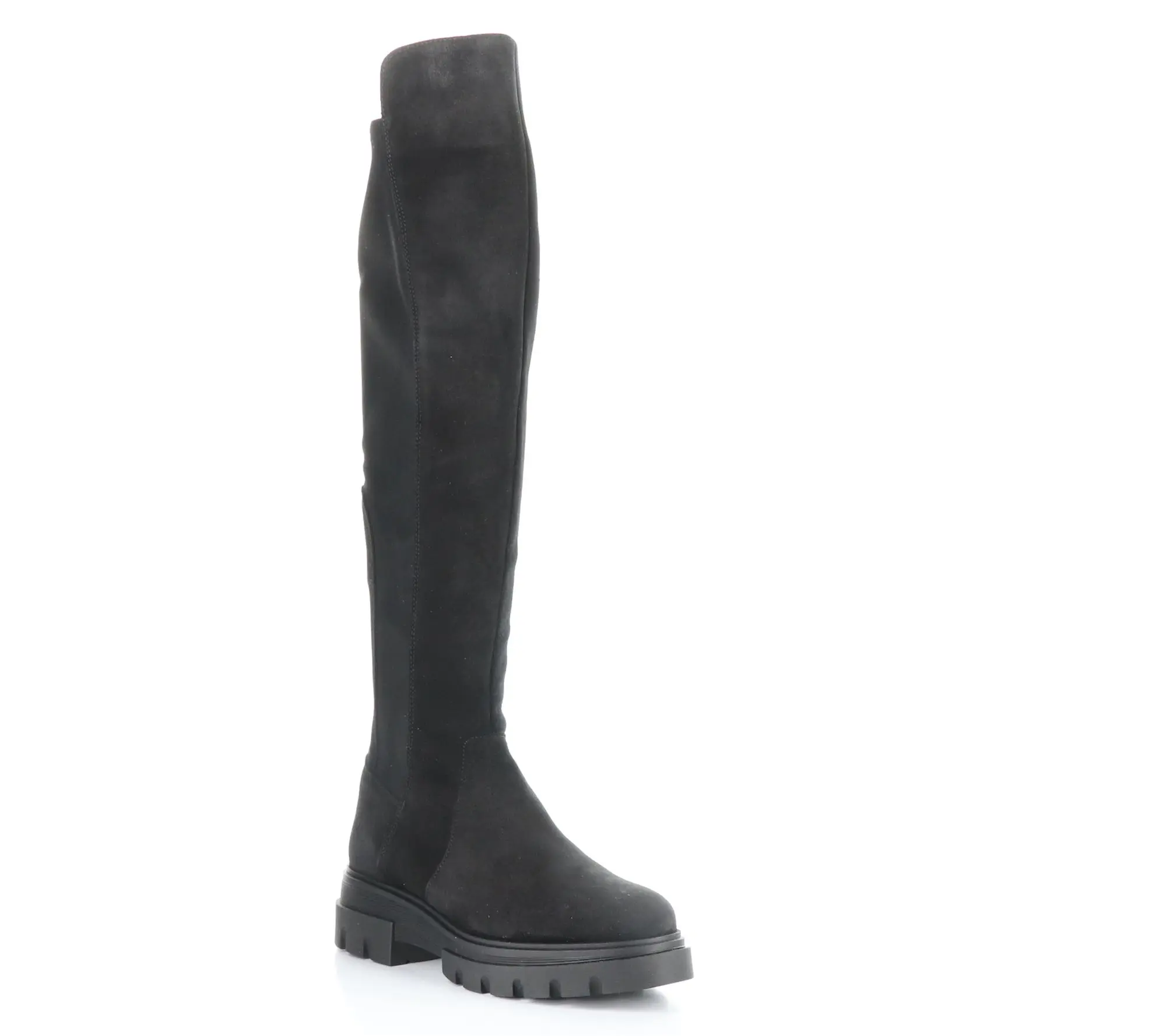 Bos. & Co. Winter Suede Stretch Side Zip Boot -Fifth