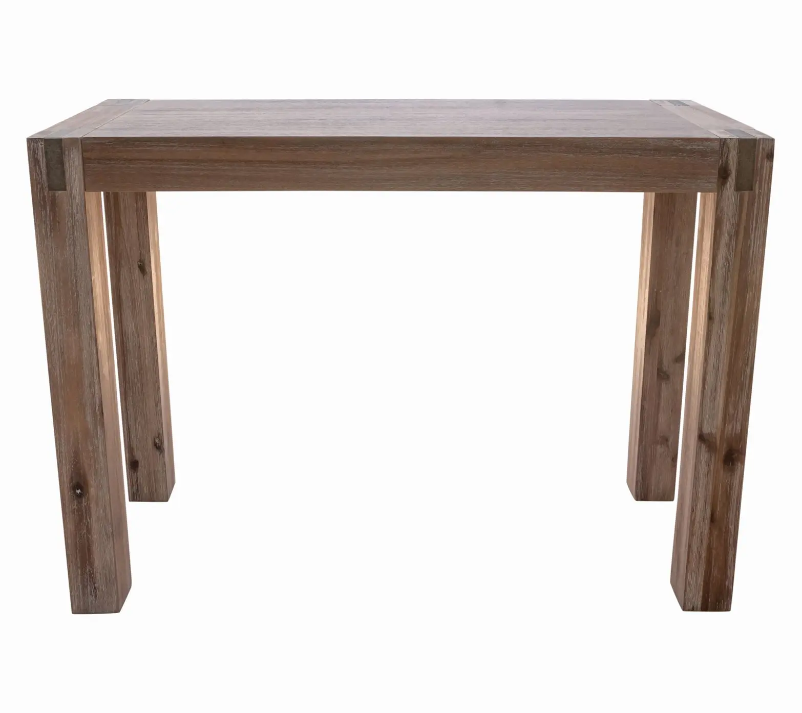 Alaterre Furniture Woodstock Console Table withBronze-Finish