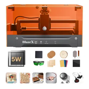 BE$T 5W Laser Engraver | Winter Sales BlazeX M3 5W Laser Engraver – Easy to Use Desktop Laser Cutter for DIY Crafts, Wood, Leather & Acrylic | Perfect for Beginners, Gifts & Small Business | Beginner Friendly Desktop Laser Machine