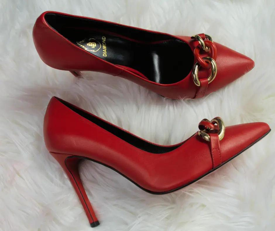 JB Designs Chain Links 4inch High Heels