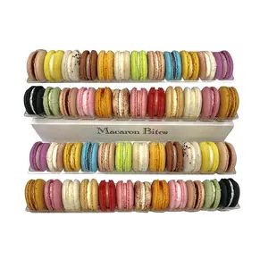 French Macarons - Macaron Bites Assorted Macarons, 48 Count