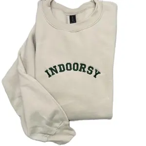 Indoorsy Embroidered Sweatshirt Pullover - TikTok Shop _ Black Friday Sale TikTok Shop