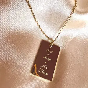 GOD IS DOING A NEW THING NECKLACE