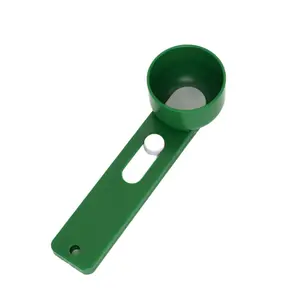Powder Pour 3.0 Funnel Scoop Green Kitchen Utensils Multi-Purpose for Narrow Bottles Precise Dispensing of Fine Powders Ideal for Pre-Workout Creatine BCAAs