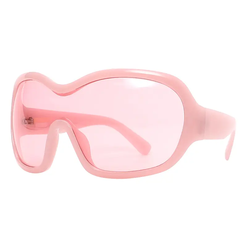 Oversized Trendy Wrap Around Sunglasses for Women Men - Cool 