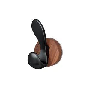 No-drill coat hook, traceless adhesive door rear hook for entryway, heavy-duty hanging hook for clothes, hats and keys