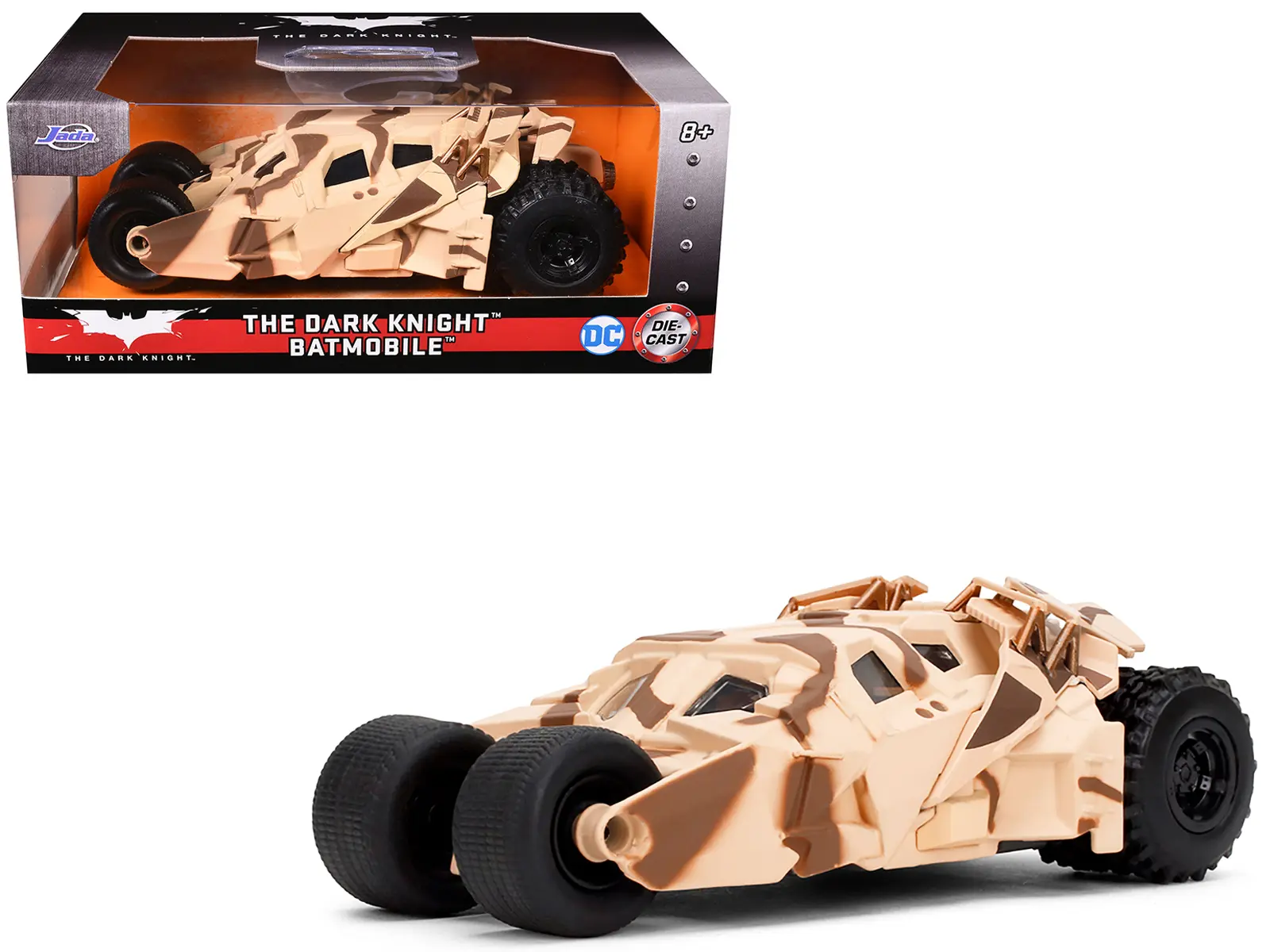 Batmobile Tumbler Camouflage "The Dark Knight Rises" (2012) Movie "Hollywood Rides" Series 1/32 Diecast Model by Jada