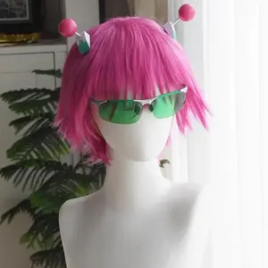 Anime Cos Saiki Kusuo No Sai-nan The Disastrous Life of PSI Saiki K. Saiki Kusuo Cosplay Glasses Wig Headwear Prop Accessories