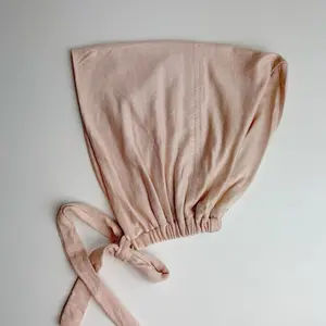 Undercaps - Soft Cotton Fabric with Ruched Design and Elastic band for secure tie Turban Hijab Wrap