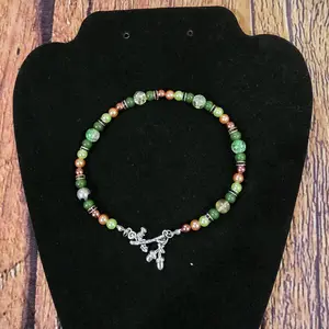 Acorn Squirrel Charm Rearview Mirror Hanger