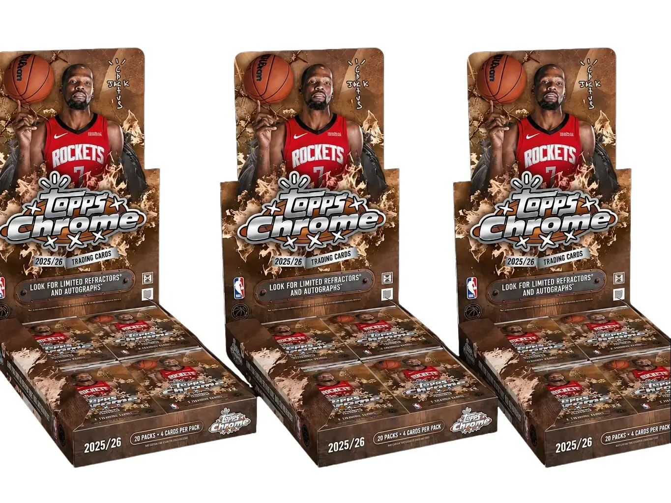 Break #857 - (3) TOPPS CHROME CACTUS JACK HOBBY BOX BREAK - *CHASE CACTUS MODE, ASTROVISION, AND AUTOS!*