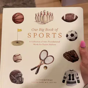 Our Big Book of Sports: A Collection of 100+ Foundational Words for Future Athletes -- Tabitha Paige - Board Book
