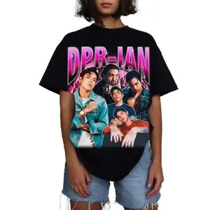 DPR IAN Retro 90s Graphic T-Shirt – Korean Hip Hop Rap Fan Tee