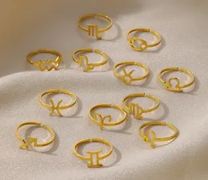 Zodiac Symbol Rings-Delicate Band