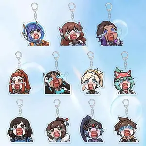 Overwatch Acrylic Keychain, Great For Daily Use Or As Thoughtful Little Gifts For Your Friends And Yourself
