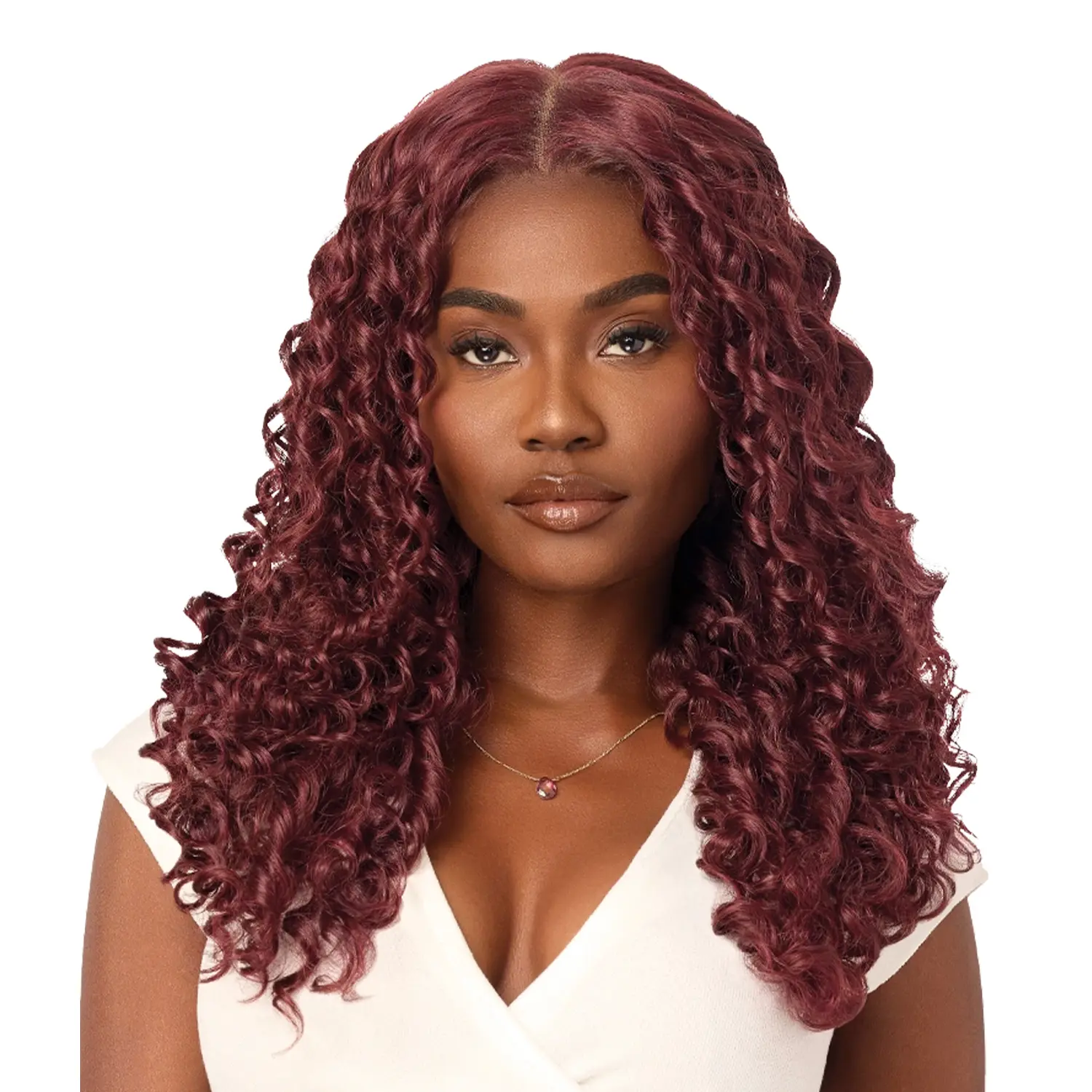 Outre HD Lace Frontal Wig Perfect Hairline OnVybes Glueless Fully Hand-Tied 13X6 Lace Wig OnVybe 3