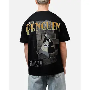 73Studio X DC The Penguin Heavyweight T-Shirt Black