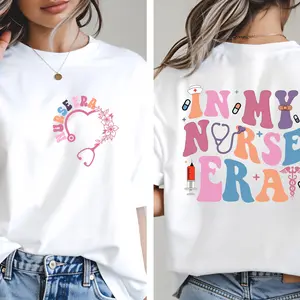 Nurse Shirt, In My Nurse Era Shirt, Nursing Graduation Gift, Custom Nurse Shirt, Nursing School Tee, Gift For Nurse, ER Nurse Shirt